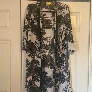 Brand new! Never worn palm print cover-up
